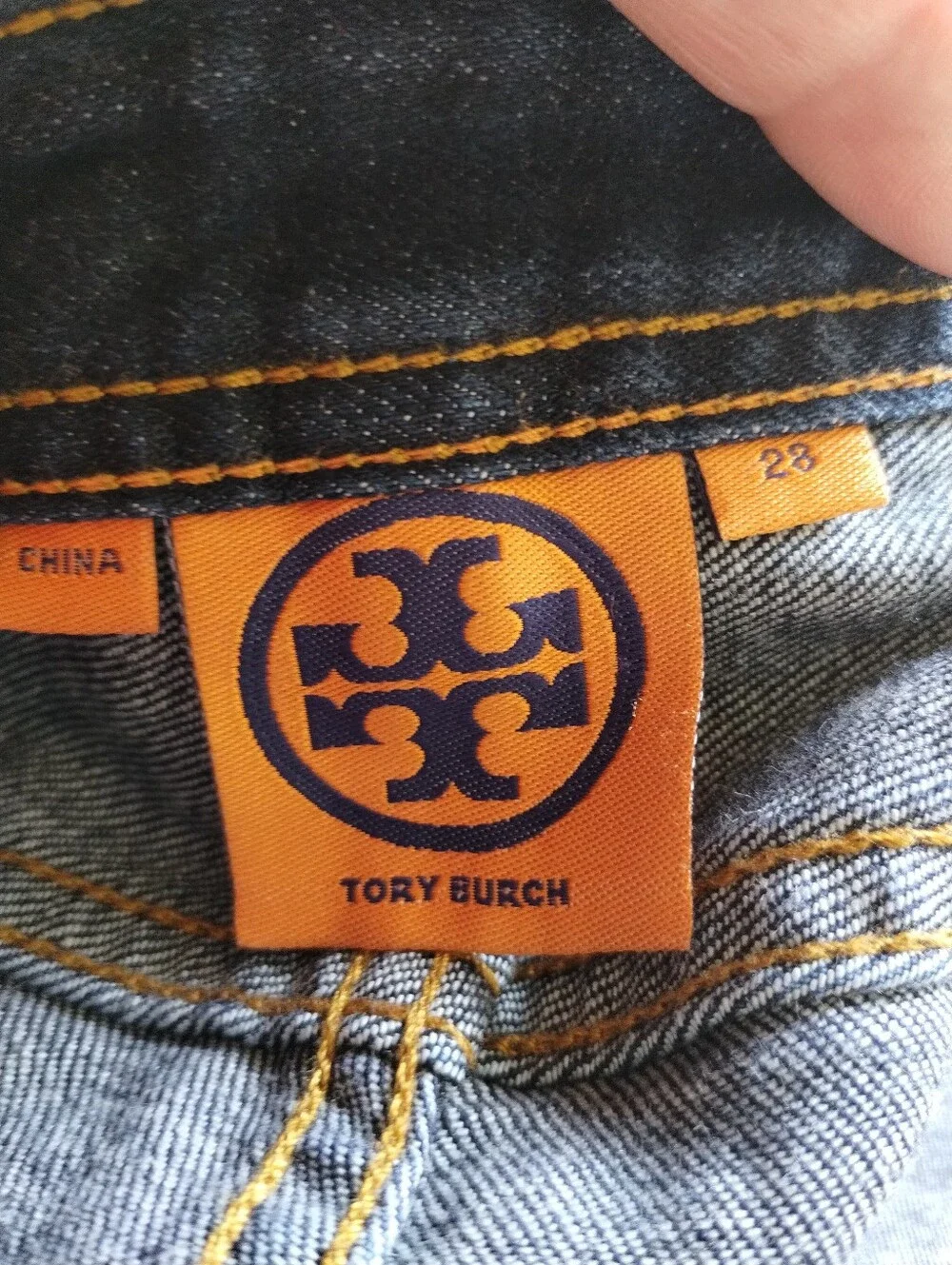 Tory Burch Classic Tory Bootcut jeans size 28
